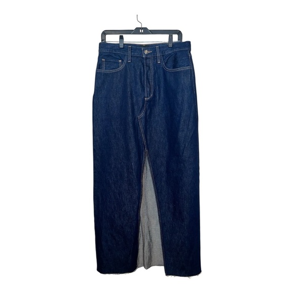 FAVORITE DAUGHTER The Sunny Low Slung A line Maxi Denim Skirt Size 26 NWT - Picture 5 of 11